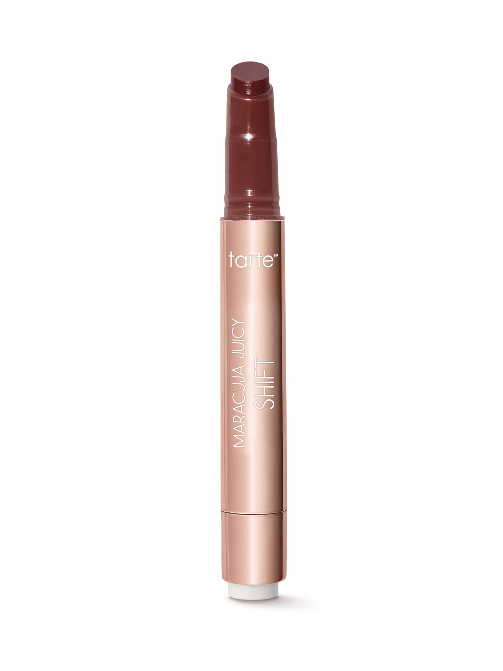 Tarte Maracuja Juicy Shimmer Lip Tint on a white background