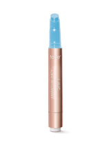 Tarte Cosmetics product with blue cap and rose gold body on a white background