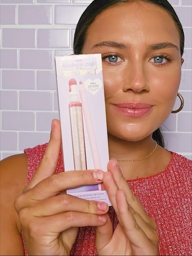 maracuja juicy lip icons plumping lip oil & liner duo coverage result